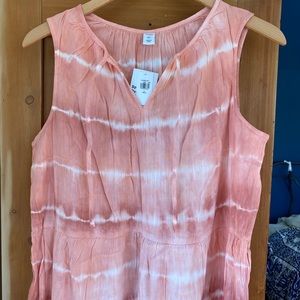 Old Navy Tie Dye Sleeveless Dress NWT